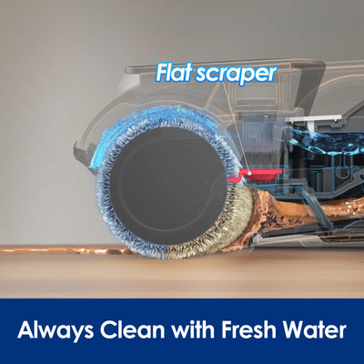 Tineco iFLOOR 5 Breeze Aspirador y Fregasuelos Inalámbrico Seco y Húmedo