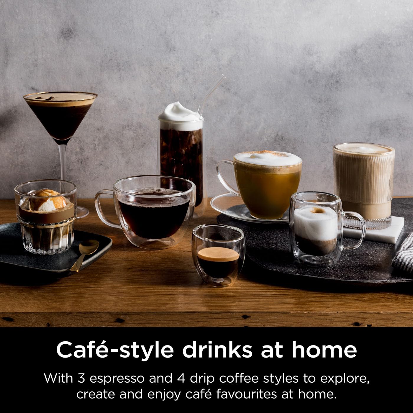 Ninja Luxe Premier Cafetera 3 en 1 Espresso Latte y Cappuccino