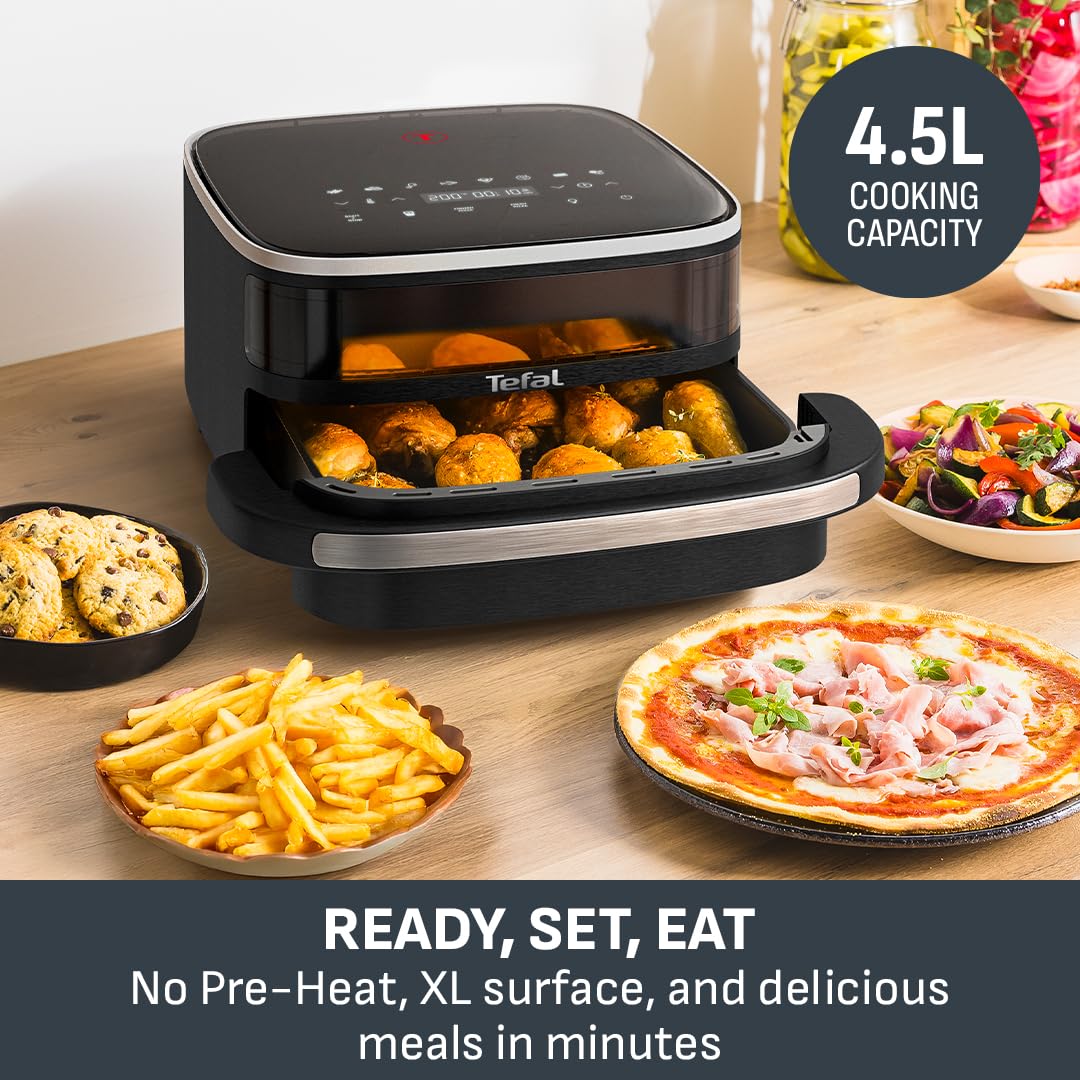Tefal Easy Fry Pizza Freidora de Aire XL Cesta Amplia hasta 1 kg