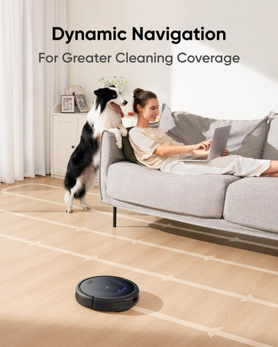 eufy G50 Robot Aspirador 4000Pa con Cepillo Anti Enredos