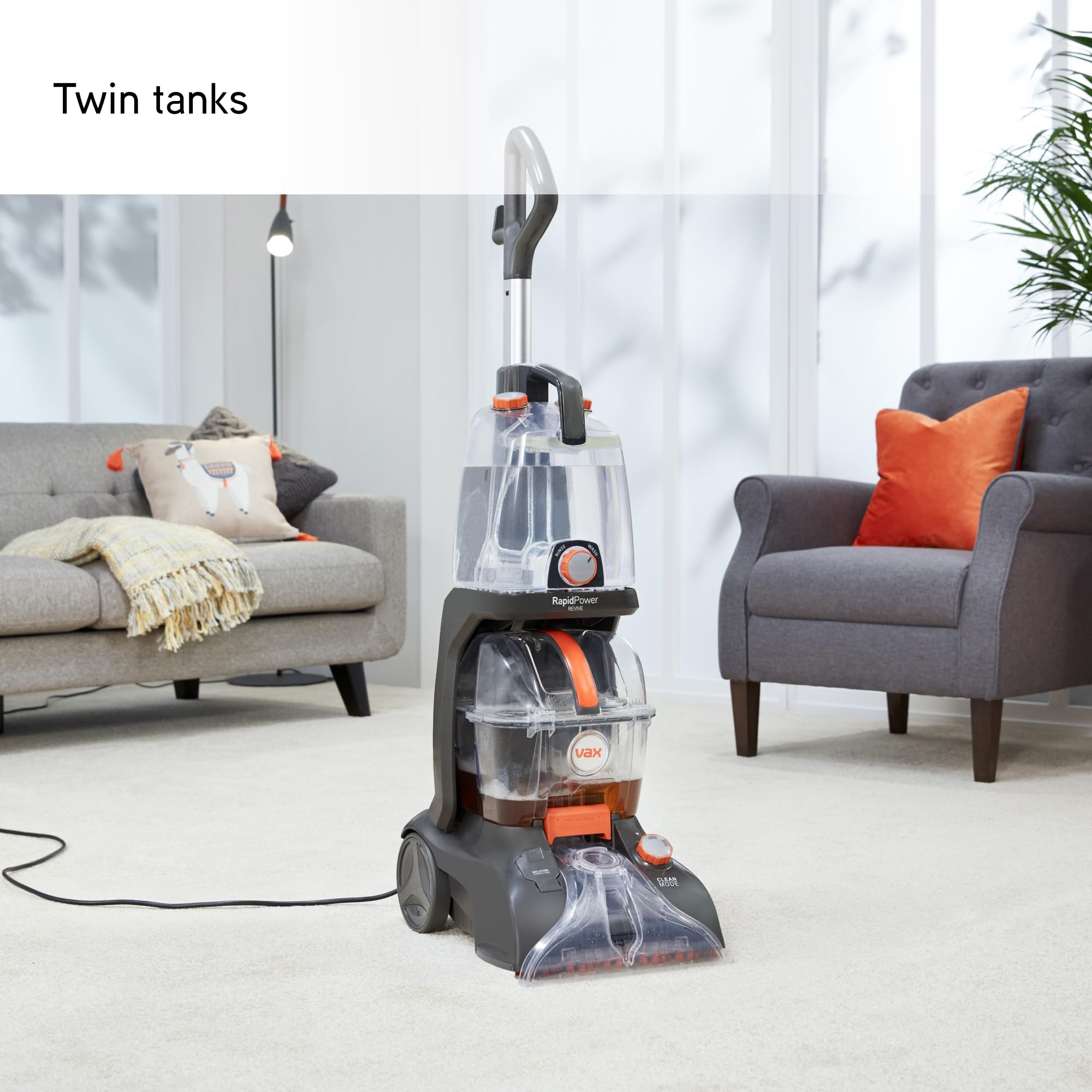 Vax Rapid Power Revive Limpiador de Alfombras Secado Rápido
