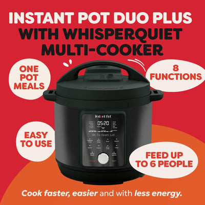 Instant Pot Duo Plus Olla Multifunción a Presión 5,7 L Negro
