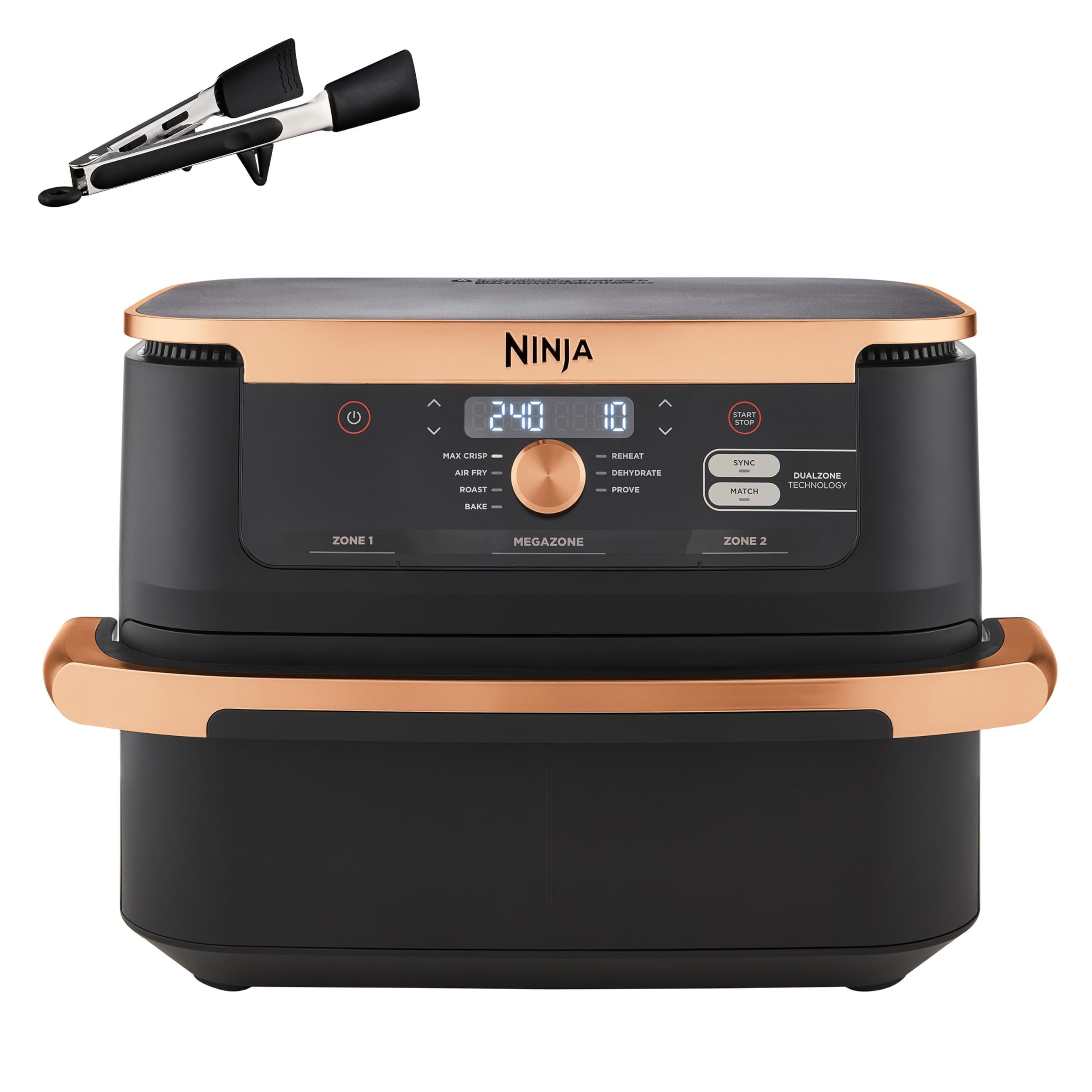 Ninja Foodi FlexDrawer Freidora de Aire Doble 10,4 L 7 en 1