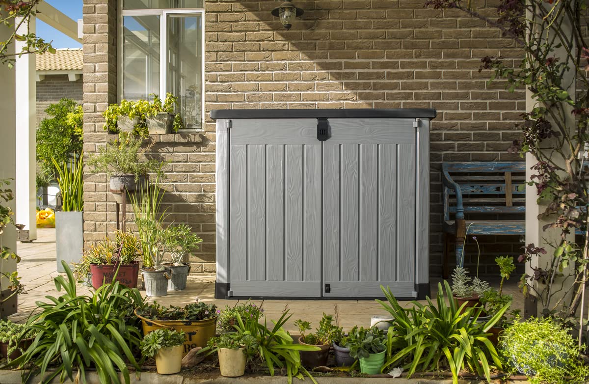 Keter Store-It-Out Pro Caseta de Almacenamiento Resistente al Clima Gris