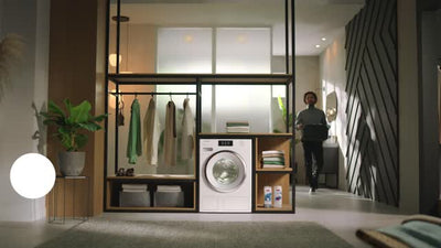 Lavadora de Carga Frontal 9 kg 1600 rpm Dosificación Automática WiFi Blanco