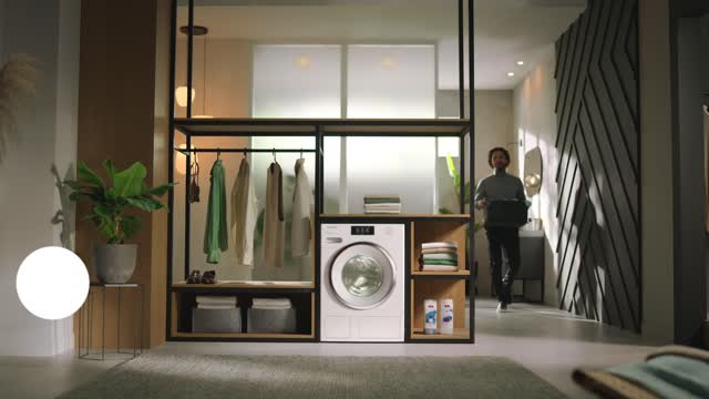 Lavadora de Carga Frontal 9 kg 1600 rpm Dosificación Automática WiFi Blanco