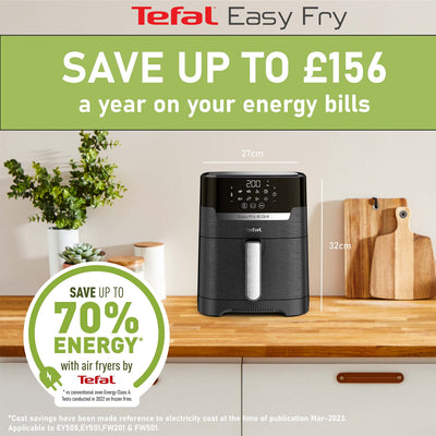 Tefal Easy Fry Precision Freidora de Aire y Grill 2 en 1 4,2 L 8 Programas