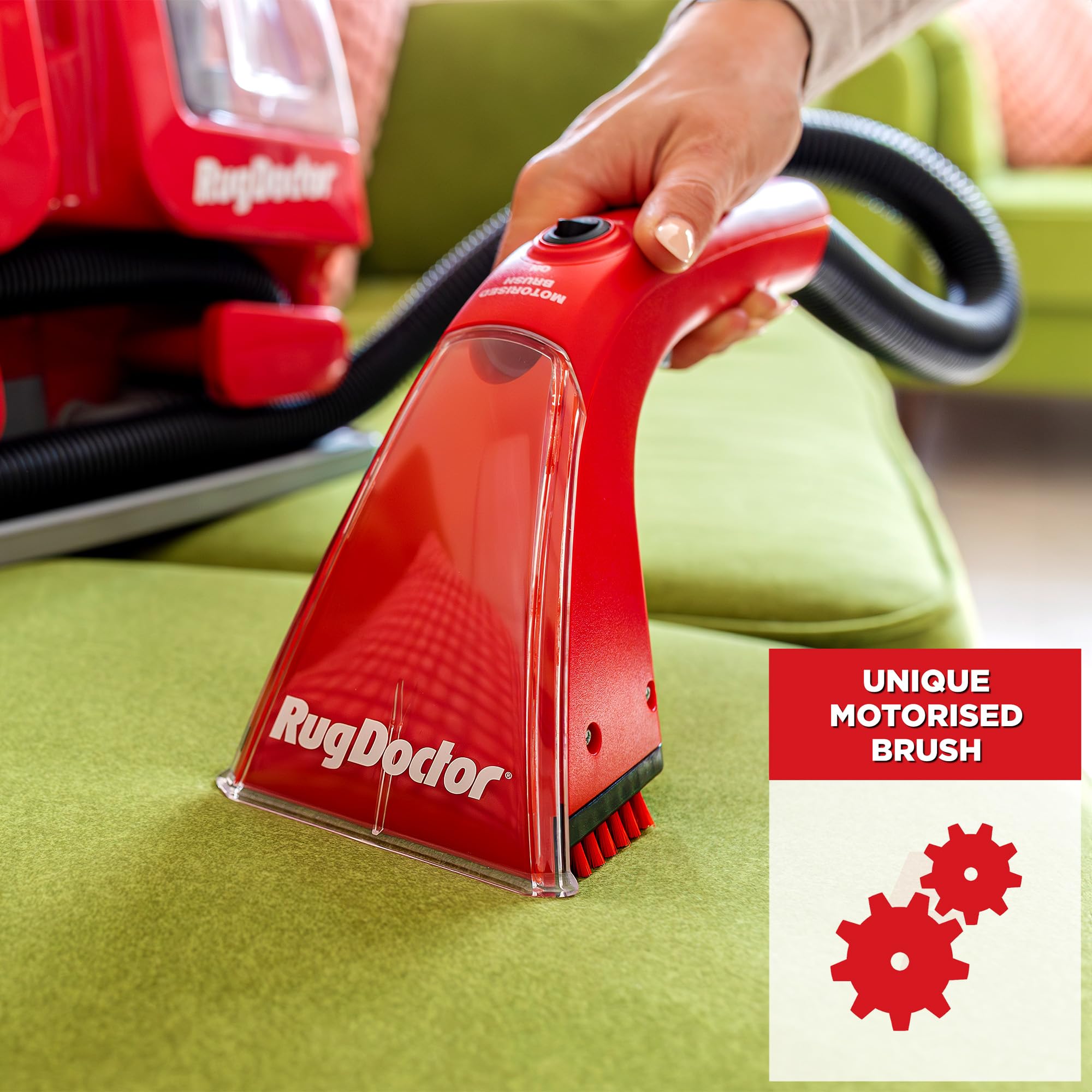 Rug Doctor Limpiador de Manchas Portátil 1100 W 1,9 L Rojo/Negro
