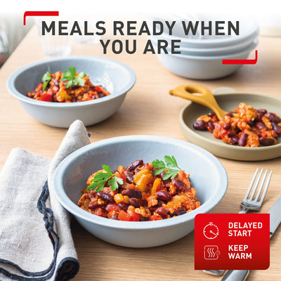 Tefal Turbo Cuisine Olla Multifunción a Presión 10 en 1 4,8 L 1000 W