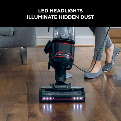 Shark Aspirador Vertical con Cable 1,1 L Lift-Away Pet LED