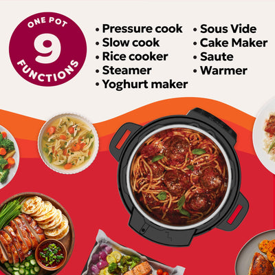 Instant Pot Duo Plus Olla Multifunción a Presión 5,7 L Negro