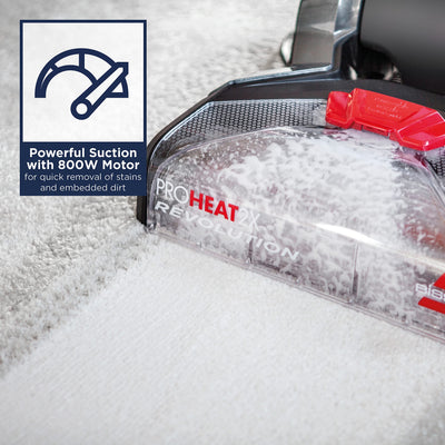 BISSELL ProHeat 2X Revolution Limpiador de Alfombras Vertical