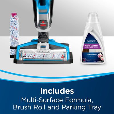 BISSELL CrossWave Aspirador y Fregasuelos Multisuperficie 3 en 1