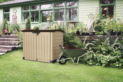 Keter Store-It Arc Caseta de Jardín 1200 L Taupe/Beige