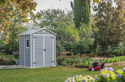 Keter Manor Caseta de Jardín Doble Puerta