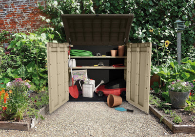 Keter Store-It Arc Caseta de Jardín 1200 L Taupe/Beige