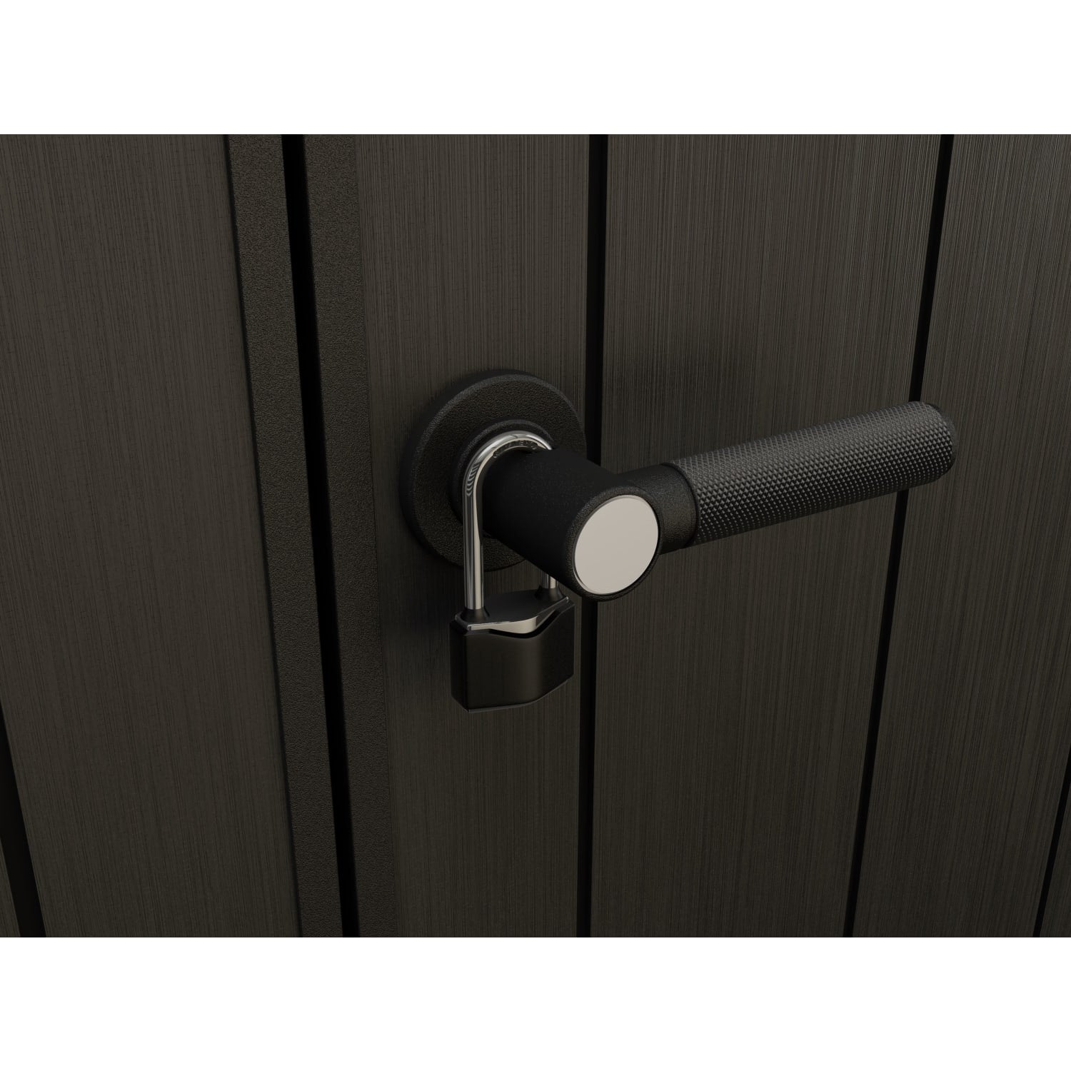 Keter Newton Caseta de Jardín de Plástico Doble Puerta