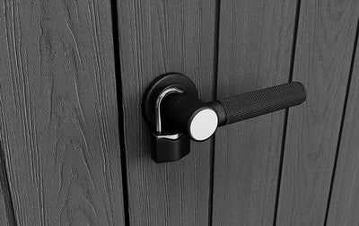 Keter Cortina Alto Armario de Almacenamiento 1400 L Gris