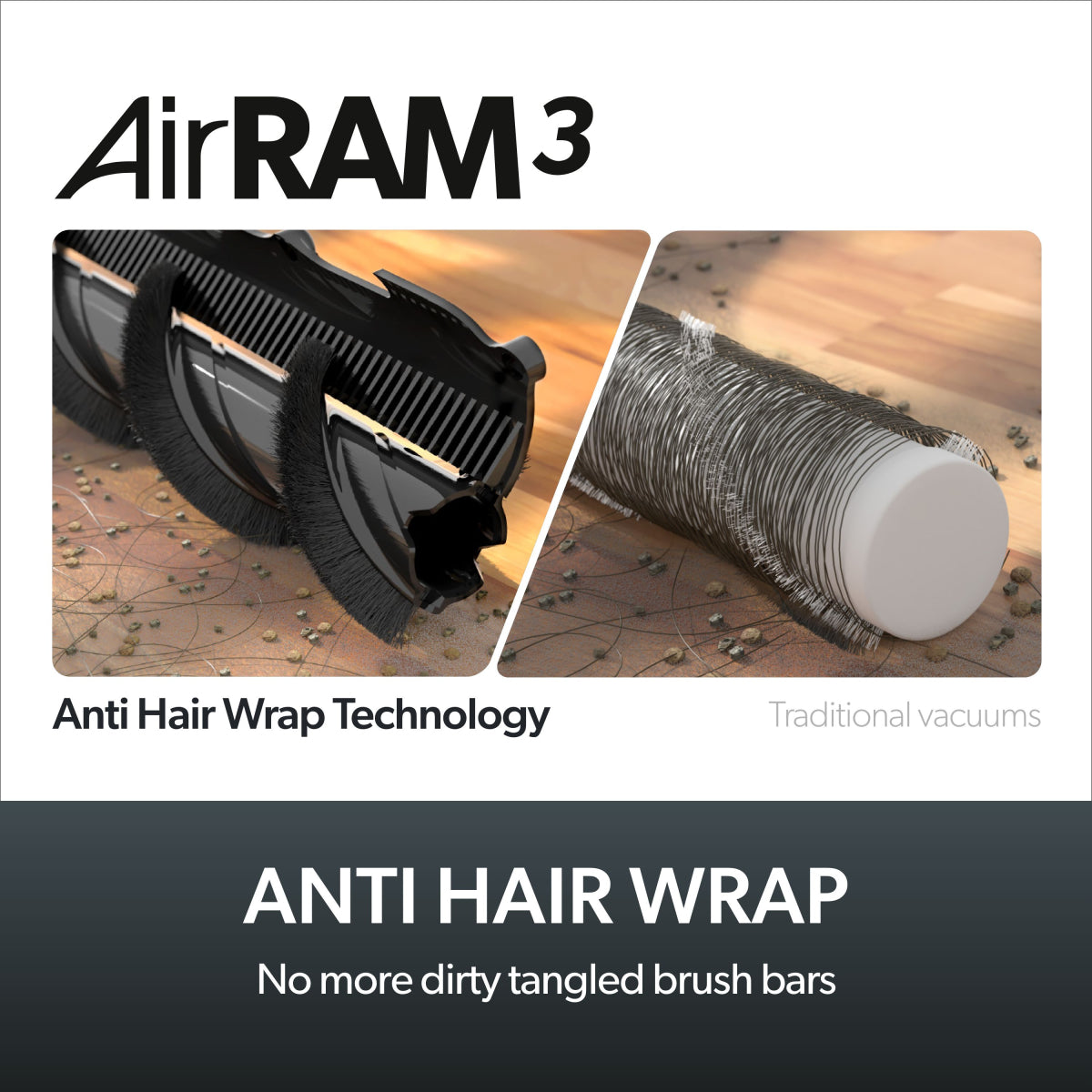 Gtech AirRAM 3 Plus Aspirador Escoba Inalámbrico con Asistente de Voz